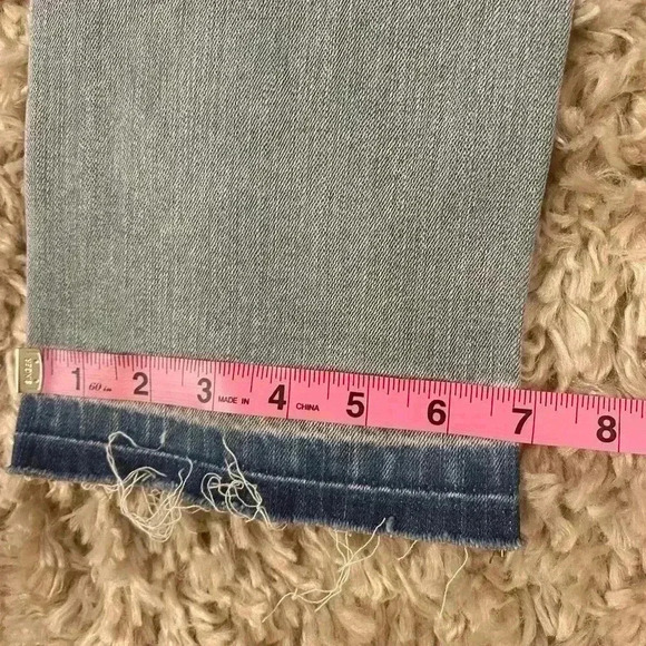 Women’s Straight Leg Girlfriend Crop Jeans NEW size 27 - Picture 4 of 8